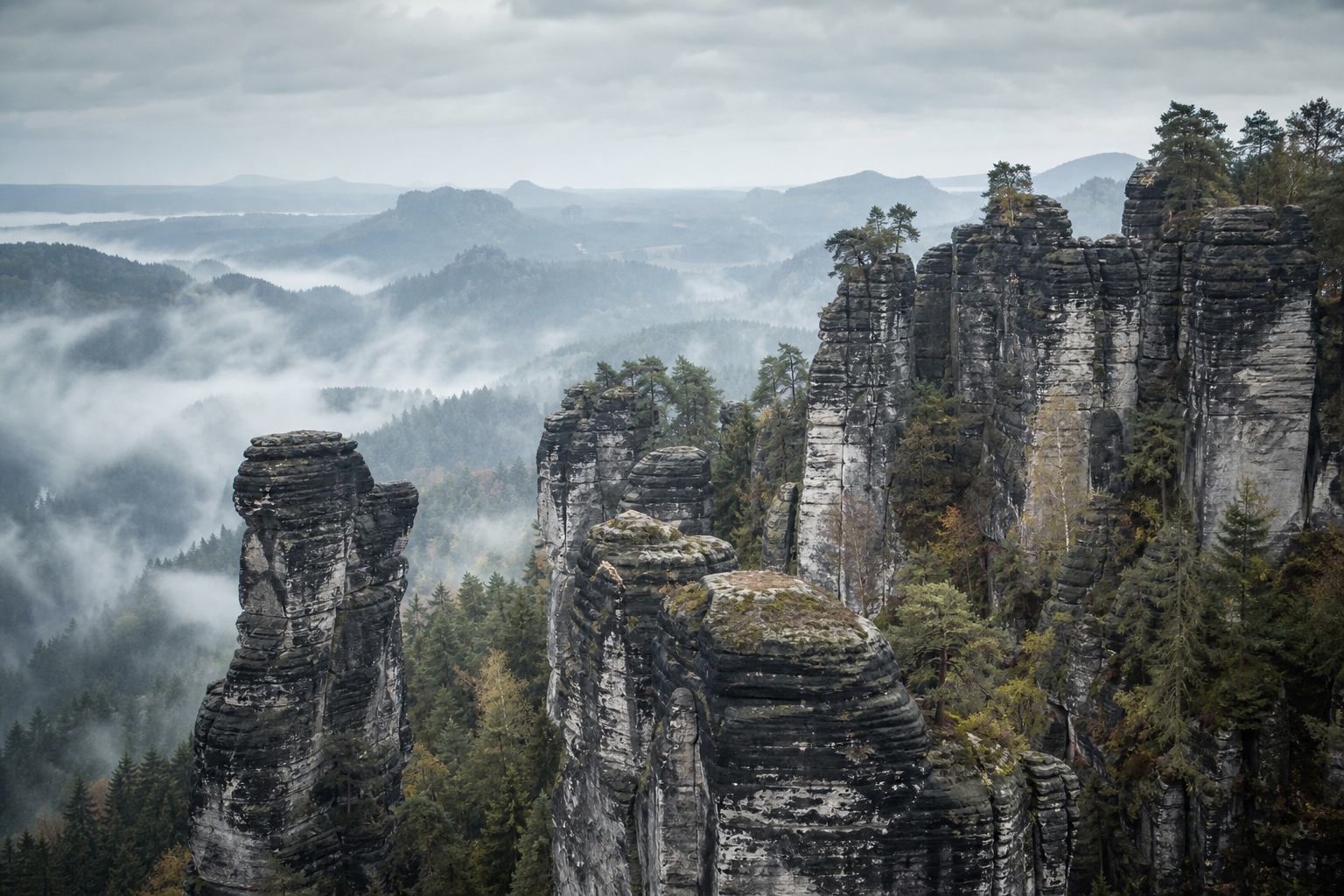 Felsen der Sächsischen Schweiz